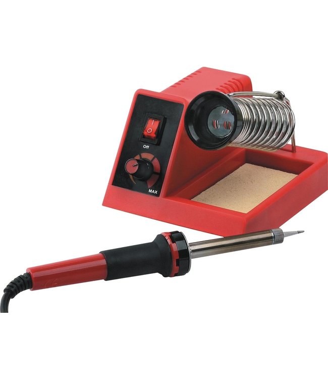Hanse Werkzeuge Soldeerstation Set - 150-450°C - Rood