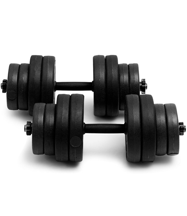 Coast Dumbbell Set 2-in-1 - Krachttraining - 16 Gewicht Schijven