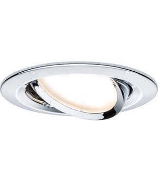 Paulmann Paulmann inbouwspot LED Coin Slim kantelbaar chroom 6,8W - Dimbaar