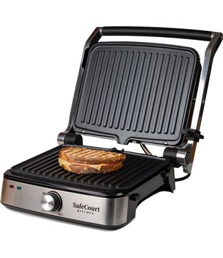 Solis Combi Grill 3 in 1 - Type 796 - Table Grill - Silver