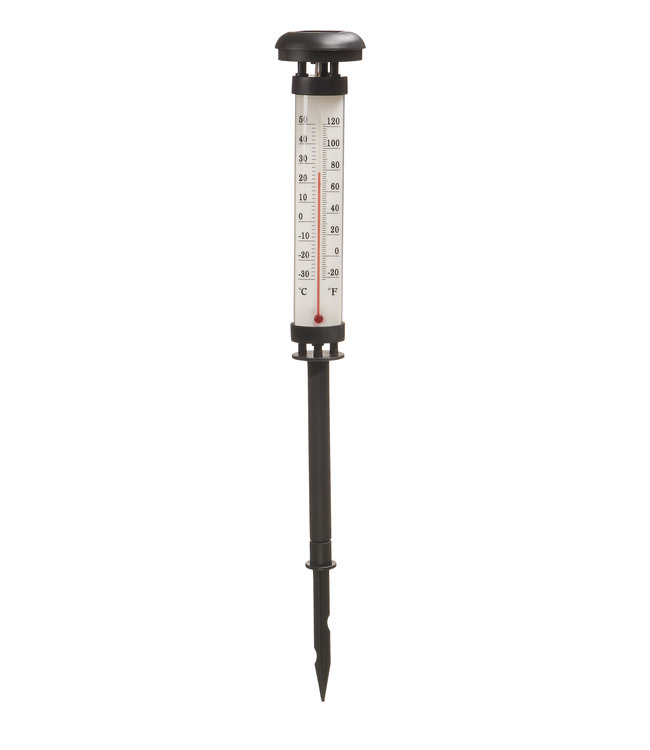Solar tuinthermometer