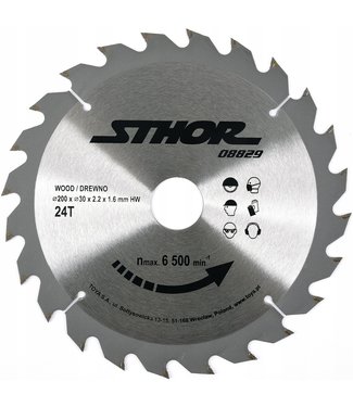 STHOR STHOR  Cirkelzaagblad  Ø185 mm - 18 T - binnendiameter 20 mm - Voor Aluminium