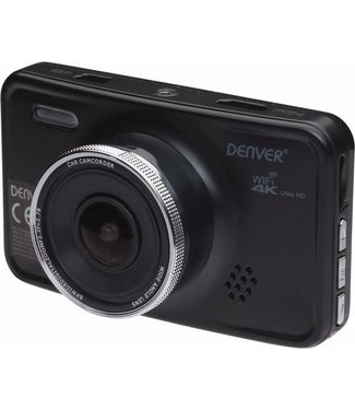 Denver Denver CCG-4010 - Dashcam - 4K - Voor Auto - GPS - WiFi - 140° kijkhoek - G-sensor - Zwart