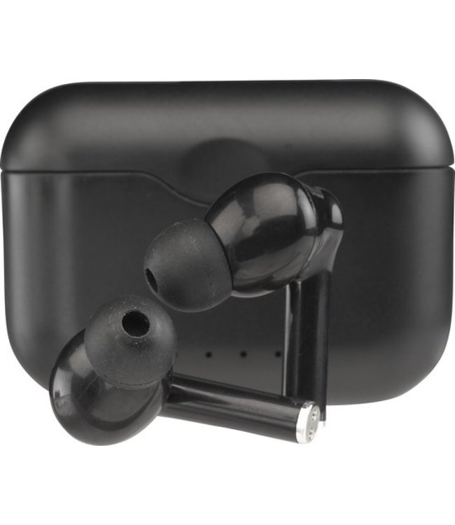 Denver Denver TWE-37 - Earbuds - Wireless - Draadloos Oordopjes - Bluetooth - met oplaad case - handsfree - sporten - headset - In-ear - Zwart