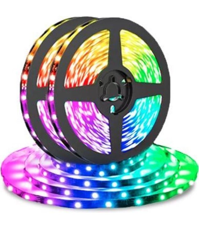 Denver Denver | Smart LED Strip van 5 Meter - Meerkleurig (Bedienbaar met Applicaties)