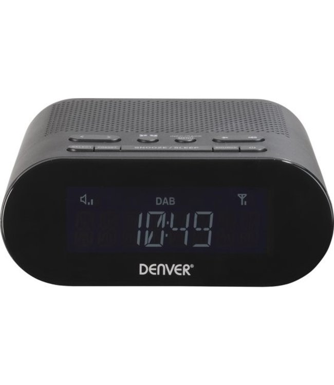 Denver CRD-505, DAB+ Clockradio met USB voor opladen smartphone