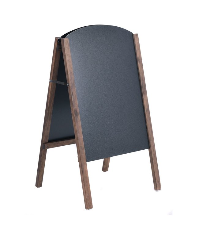 Coast Klantenstopper - Opvouwbaar Reclamebord - 80 x 45 x 6 cm - Zwart