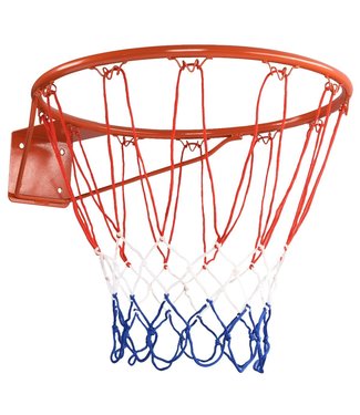 Coast Coast Bastketbalring - Basketbalkorf - 45 cm Doorsnede - Oranje, Wit en Blauw