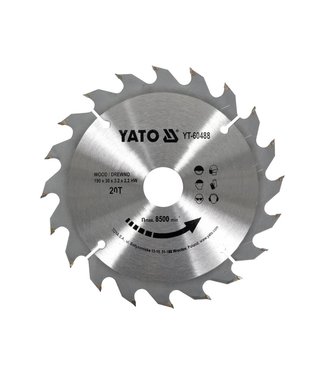 YATO YATO Cirkelzaagblad Ø190 mm - 20T - binnendiameter 30 mm