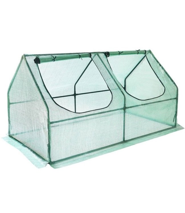 Yorbay Broeikas Kweekbak - Kweekkast Tuin - 120 x 60 x 60 cm - Groen