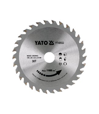 YATO YATO Cirkelzaagblad Ø140 mm - 30T - binnendiameter 20 mm