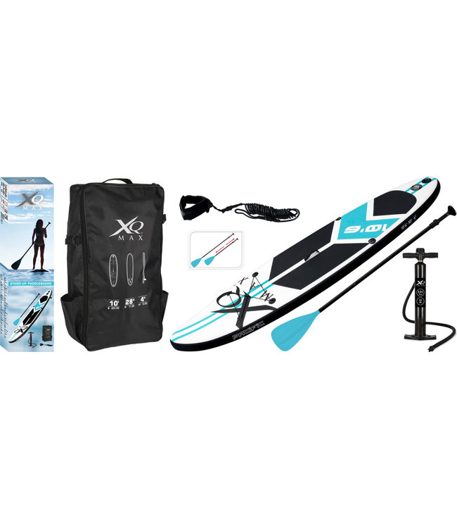 XQ Max Sup Board - 320cm - Tot 150kg - Blauw - Complete set