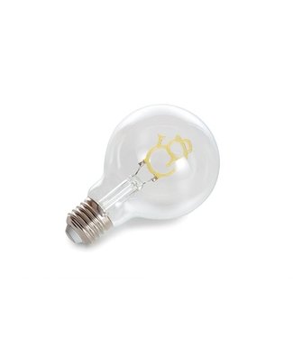 Vellight Vellight Deco Bulb - Ledlamp - Filament (Goudkleurig) In De Vorm Van Een Sneeuwman - 220-240 V