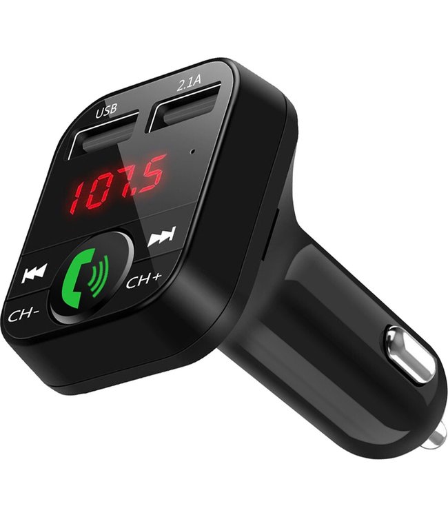 Koop Tweedekans Bluetooth FM Transmitter - Bluetooth ontvanger voor in de  auto - USB - Handsfree carkit Online bij  -   Tweedekans, internetretouren & restvoorraad