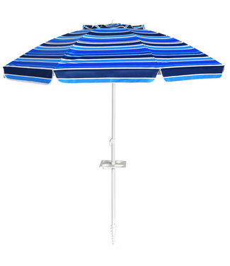 Coast Coast Strandparasol Parasol - 220 cm - Blauw