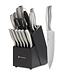 KitchenBrothers KitchenBrothers Messenset - Messenblok - 16-Delig - RVS - Zilver