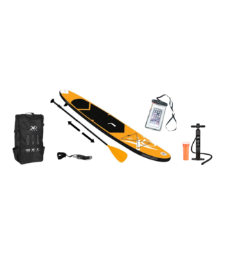 XQ Max XQ Max 6-delige SUP board met GRATIS Waterproof Telefoonhoesje - 320cm -  Opblaasbaar - Stevige kwaliteit - Max. 150kg