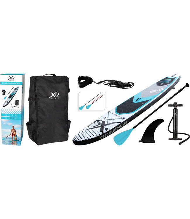 XQ Max Sup Board set 340cm - Exra stevig - Blauw