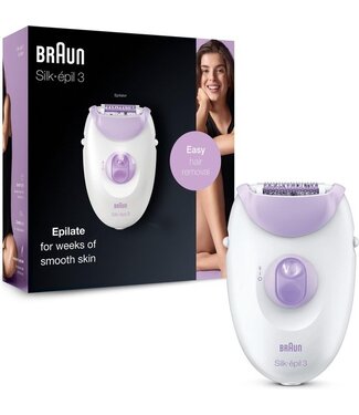 Braun Braun Silk-épil 3-170 Epilator voor Langdurige Ontharing