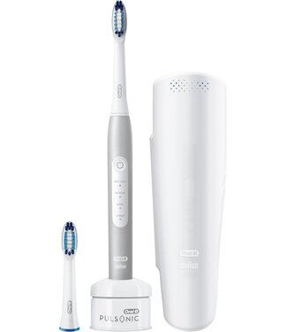 Oral-B Oral-B Pulsonic Slim Luxe 4200 - Travel Edition Platinum - Elektrische Tandenborstel