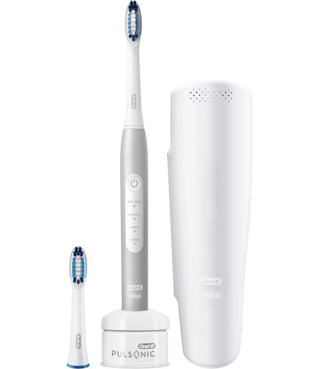 Oral-B Oral-B Pulsonic Slim Luxe 4200 - Travel Edition Platinum - Elektrische Tandenborstel