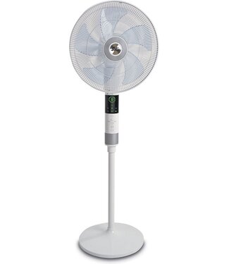 Solis Solis Breeze 360° Statiefventilator 7582 -Met Afstandsbediening en Timerfunctie 140 cm Wit