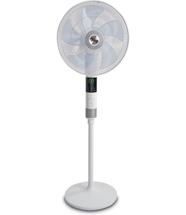 Solis Breeze 360° Statiefventilator 7582 -Met Afstandsbediening en Timerfunctie 140 cm Wit