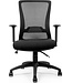 LifeGoods LifeGoods Ergonomische Bureaustoel - Office Chair - Verstelbaar - Zwart