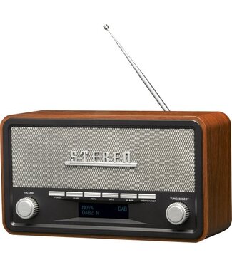 Denver Denver Retro Radio - DAB+/ FM - Bluetooth - Hout