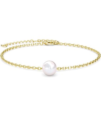 Yolora Lovables Yolora Dames Armband met Bedel - Kalpa Camaka Parel - Goudkleurig - 18K Geelgoud Verguld - Vrouwen Armband Goud - Sieraden - Luxe Giftbox - Geschenkdoos - Cadeau doos - Exclusieve Geschenkverpakking - Mooie Cadeauverpakking