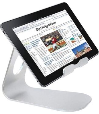 Merkloos Draagbare universeel Aluminium houder voor Tablet of iPad & iPhone