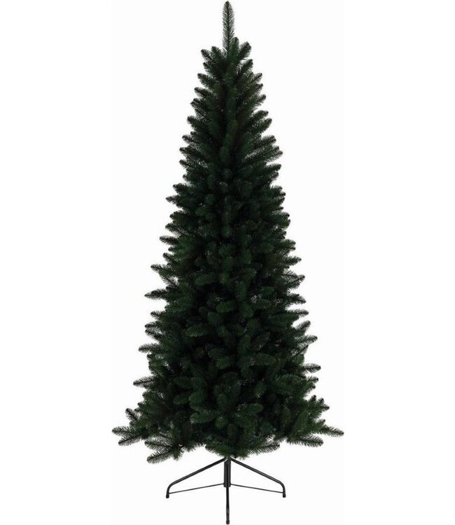 Everlands Lodge Slim Pine Kunstkerstboom - 180 cm - smalle kerstboom - zonder verlichting