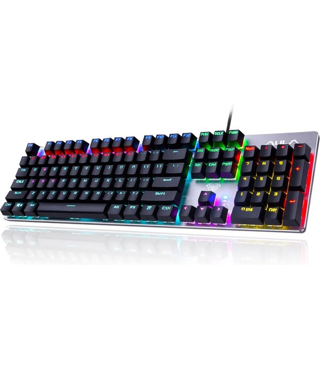 AULA AULA S2016 - RGB mechanisch gaming toetsenbord - QWERTY - Blue Switch