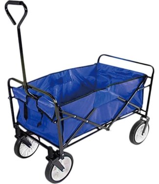 Benson Benson Opvouwbare Bolderkar - 91x52x62 cm - max 100 kg - blauw