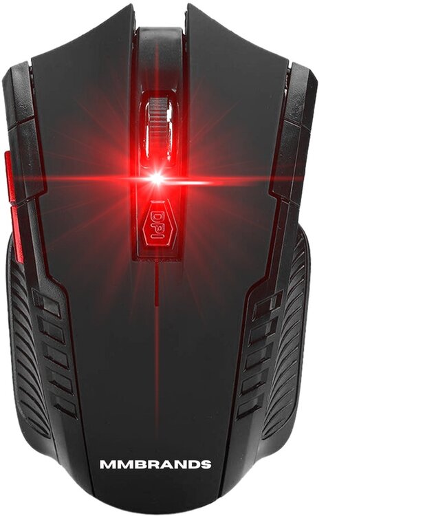 MM Brands MM Brands Draadloze Game Muis - Gaming Mouse Wireless - Bureau Accessoires