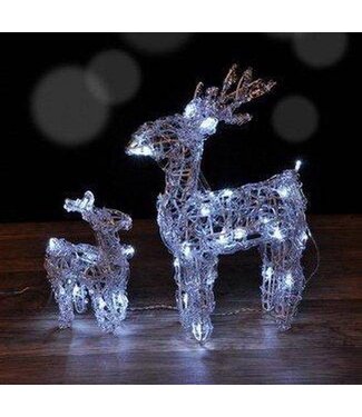 Haushalt Haushalt 76163 - Rendieren set van 2 - LED - kerst