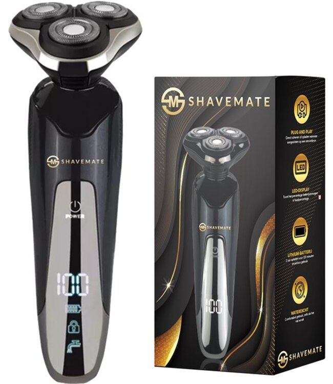 ShaveMate 3-in-1 Scheerapparaat - Baard Trimmer - Tondeuse Voor Mannen - Hair Clipper Set - Draadloos - Waterproof