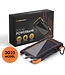 MM Brands MM Brands Solar Powerbank 20000 mah - USBC/Micro USB - Wireless Charger - Oranje