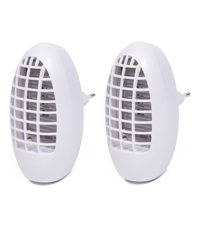 Benson Benson Bellson Plug-In Anti-muggenlamp - 2 STUKS - insecten - UV-licht - Voor in het stopcontact