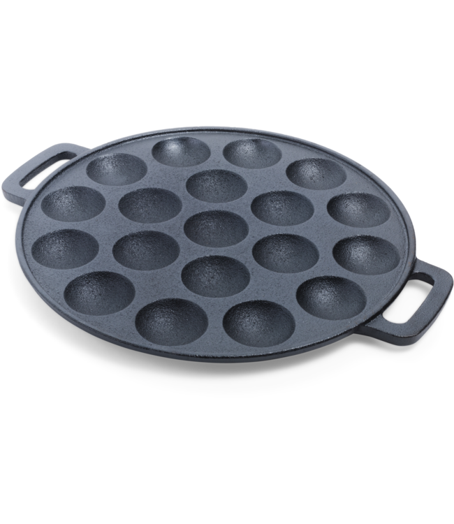 CuisiNoon CuisiNoon® | Poffertjespan met 19 Vulplekken - 24cm Ø