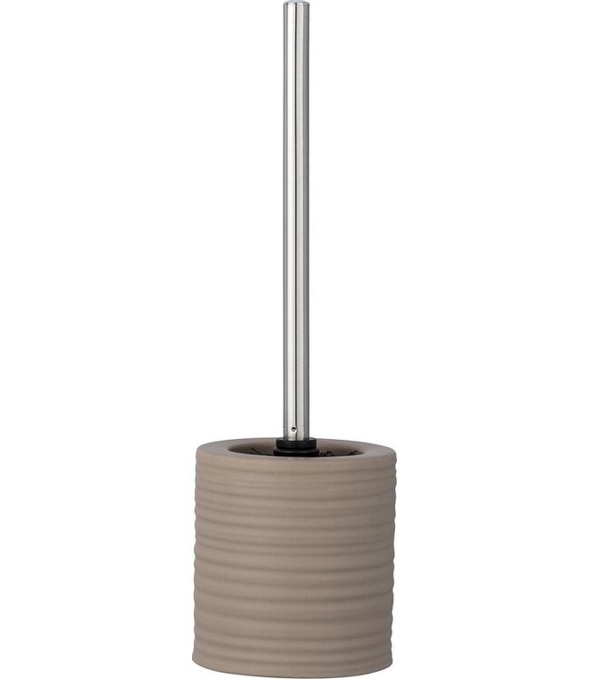 Wenko Toiletborstel Mila 12 X 40 Cm Keramiek Beige 2-delig