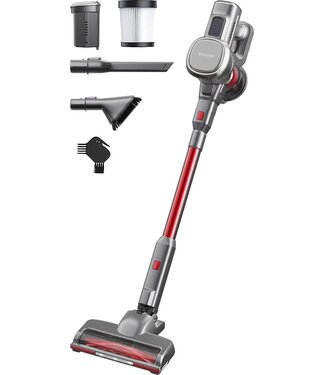 Auronic Auronic - Cordless Vacuum Cleaner 220W - Grey/Red