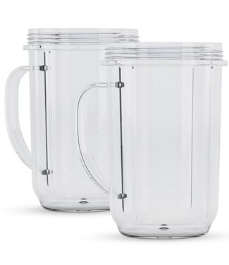 KitchenBrothers KitchenBrothers Smoothieblender Cups - 550 ml - 2 stuks - Geschikt voor KB678