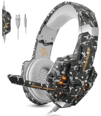 Kotion Each KOTION EACH G9600 gaming headset - Camouflage/Zwart