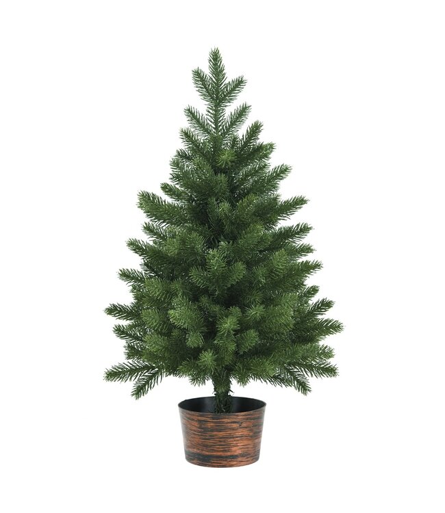 Coast 60 cm High Artificial Table Tree Unlit Artificial Christmas Tree Green
