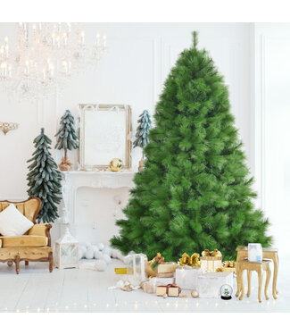 Coast Coast 210 cm kunstmatige kerstboom Fir Tree met metalen standaard kerstgroen
