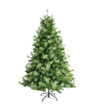 Coast Coast 180 cm kunstmatige kerstboom luxe opvouwbare kerstboom gemaakt van 100% nieuwe PVC Green