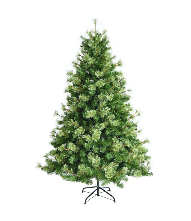 Coast 180 cm kunstmatige kerstboom luxe opvouwbare kerstboom gemaakt van 100% nieuwe PVC Green