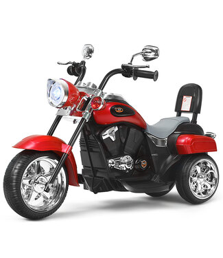 Coast Coast Chopper - Electric Children's Motorcycle - 91 x 48 x 64 cm - rood + zwart