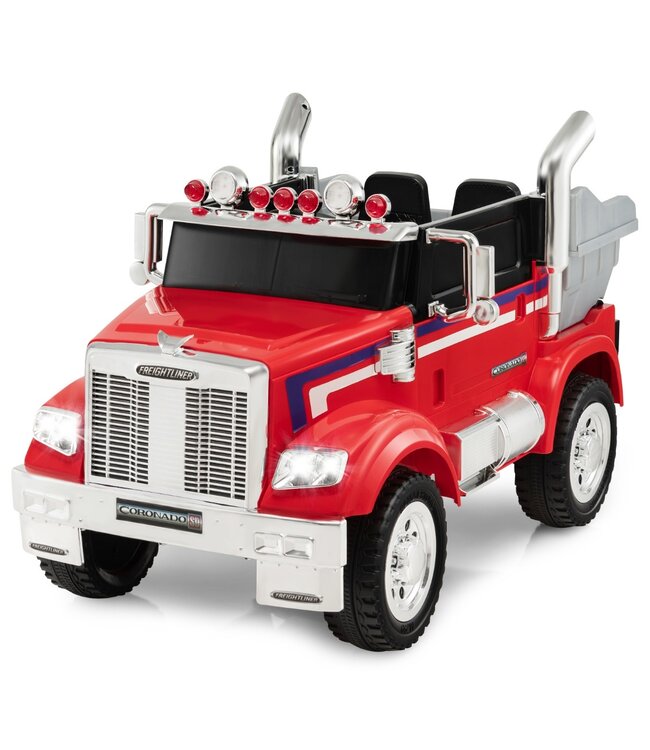 Coast Children's Electric Tractor Optimus Prime Muldenkipper voor kinderen 106,5 x 63,5 x 70 cm rood